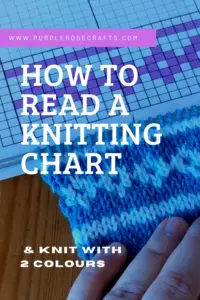 How to Read a Knitting Chart & Knit with 2 Colours