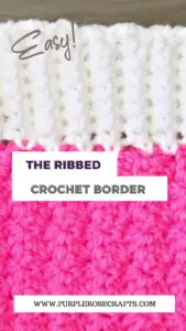 How to Add a Ribbed Border to a Baby Blanket